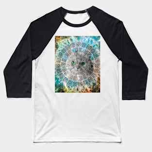 The Wheel Tarot Card Baseball T-Shirt